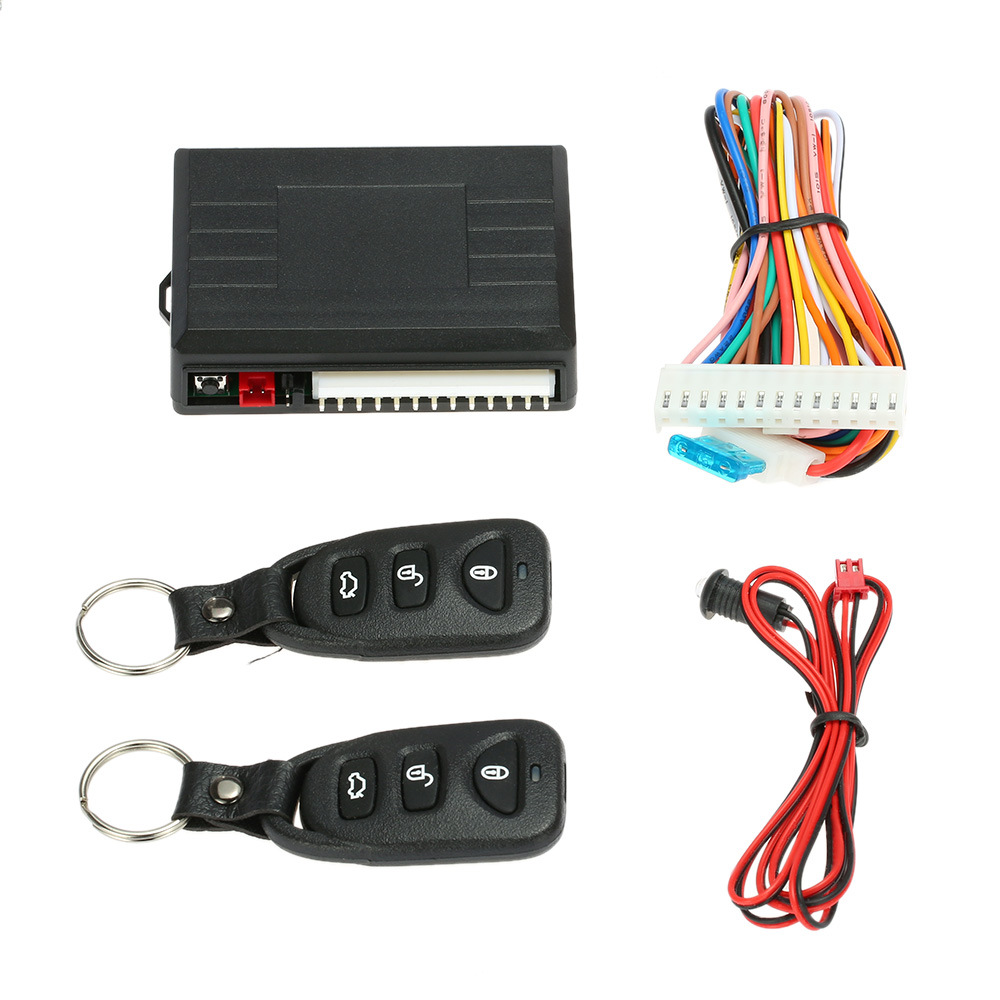 ユニバーサル集中ロックキーレスエントリーシステム 12V 集中ロック車警報アクセサリードア窓リモコントランクキット