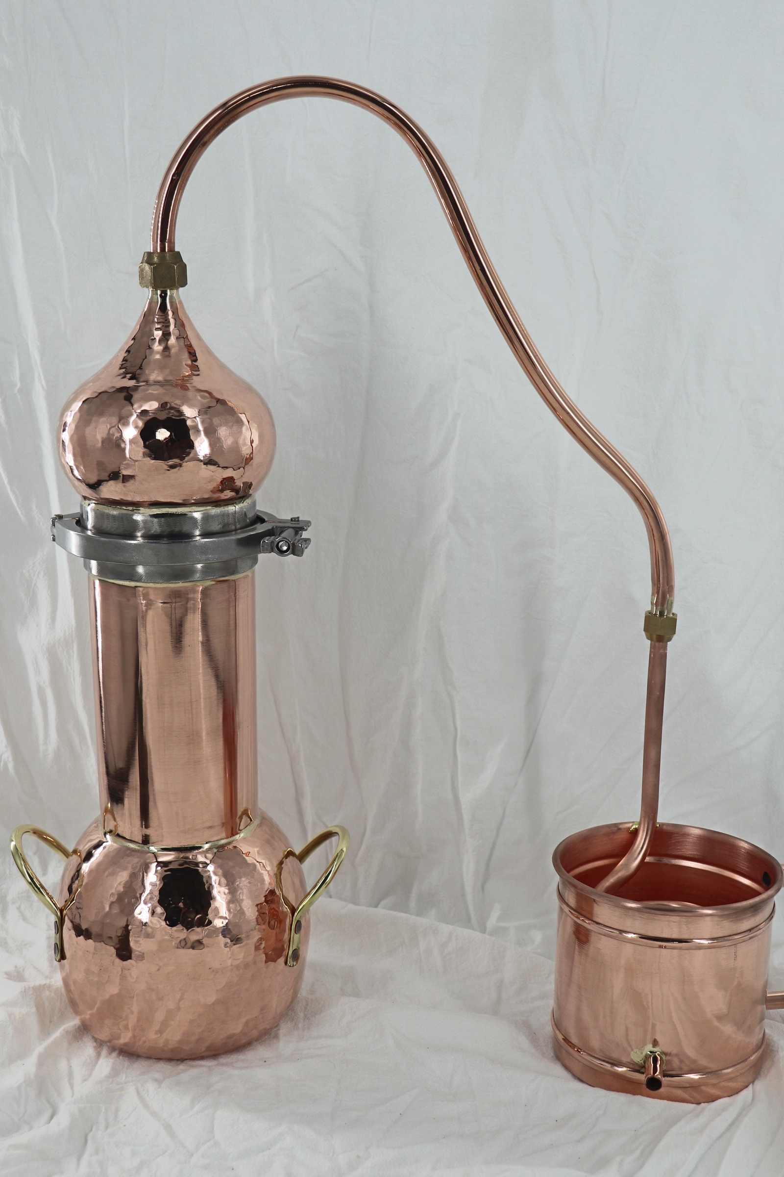 2L 銅蒸留器家庭用蒸留装置ヒドロゾル機蒸留酒蒸留器