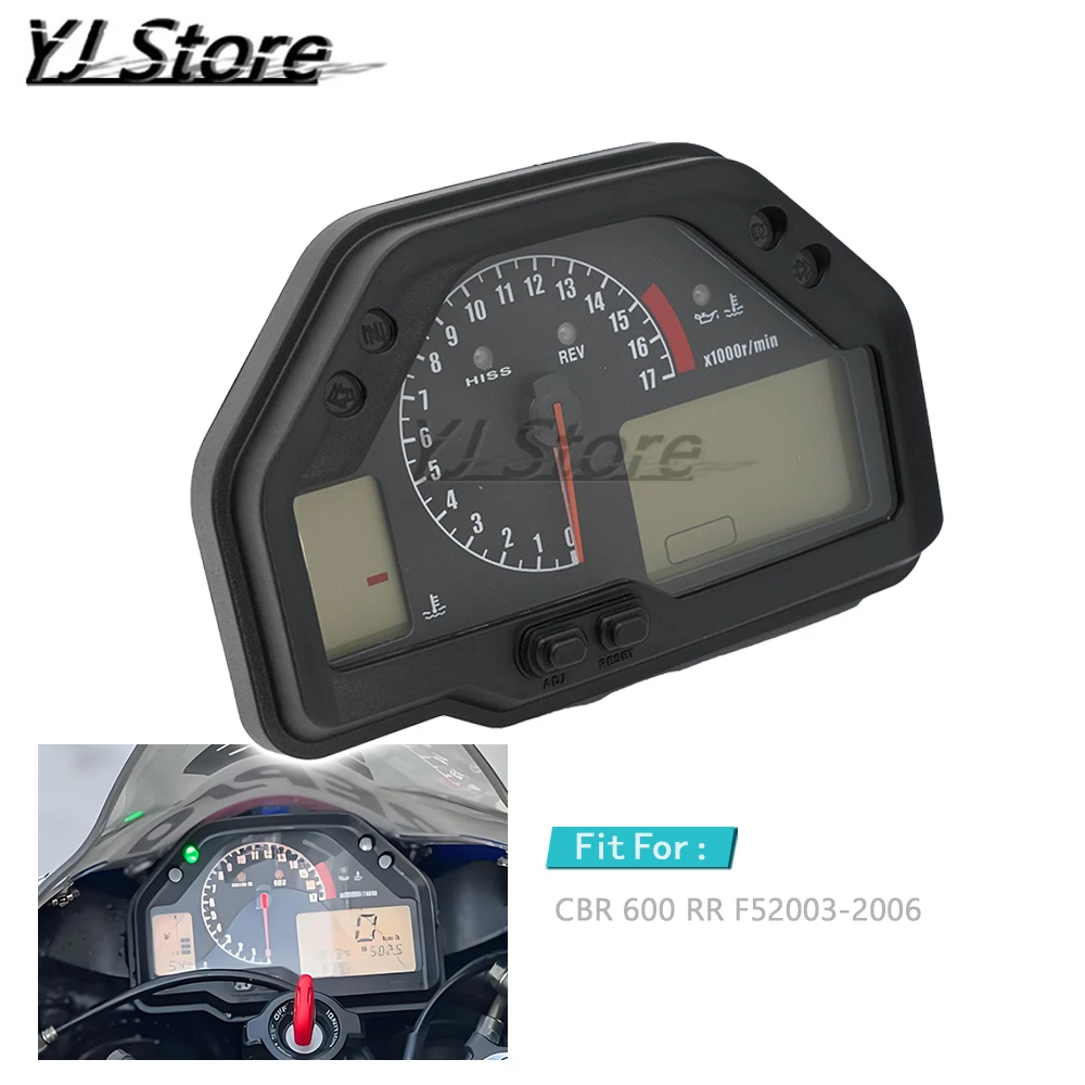 CBR 600 RR F5 2003-2006 04 05 オートバイスピードメータータコメーターゲージメーター走行距離計器アセンブリ