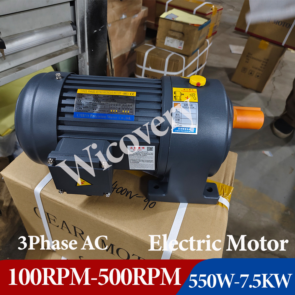 3KW 5KW 1HP 3 相オルタネーター非同期電動モーター減速機 220V 380V 電圧永久磁石発電機モーター付き