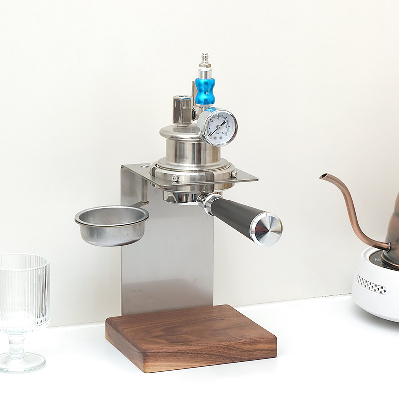 空気圧 58 ミリメートルハンドル版コーヒーマシンマニュアル屋外キャンプポータブル小型家庭用半自動エスプレッソ