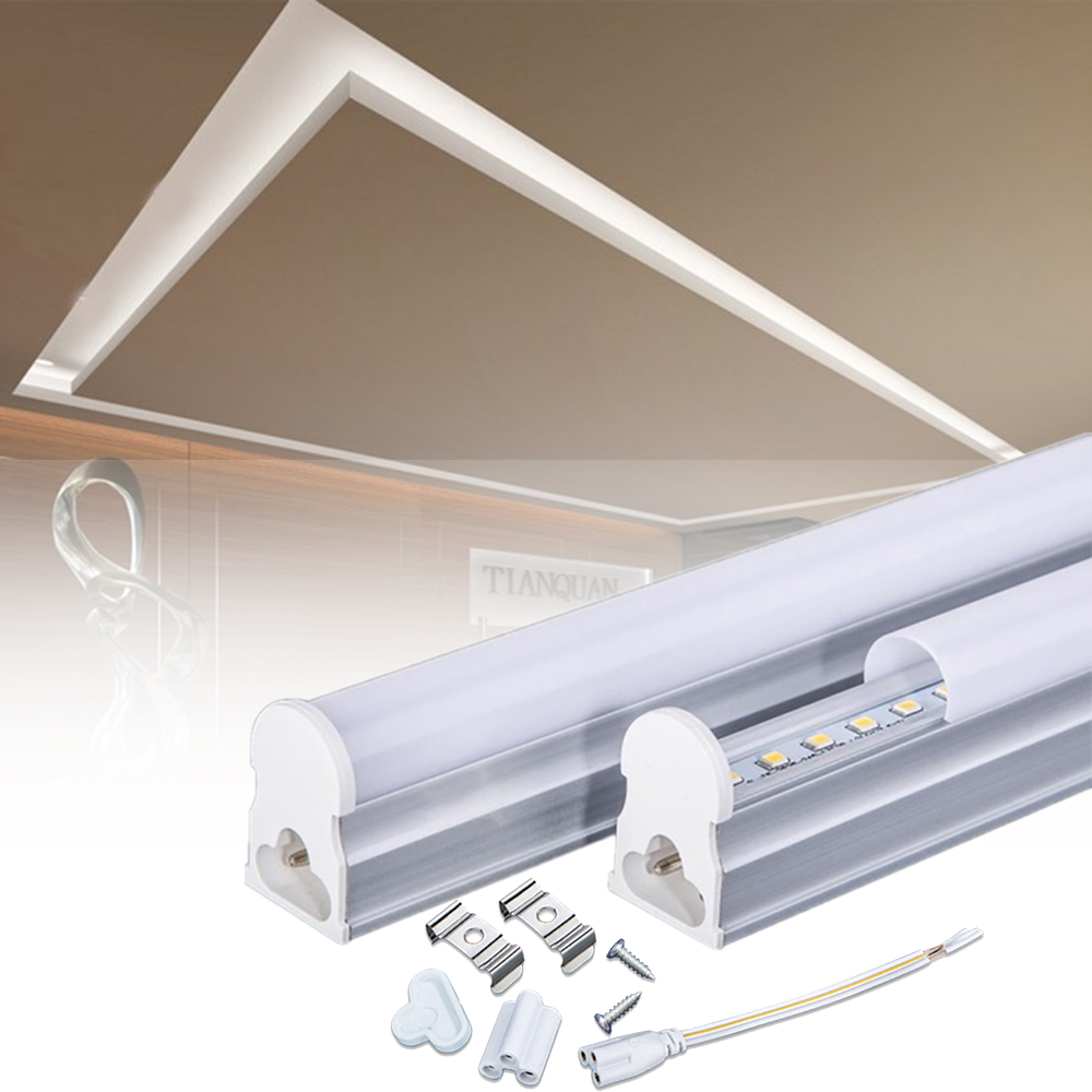 LED チューブ 10 個 LED T5 チューブライト 30 センチメートル 60 センチメートル 90 センチメートル 120 センチメートル T5 チューブ SMD2835 輝度 LED T5 ランプチューブ AC86-265V 室内照明用