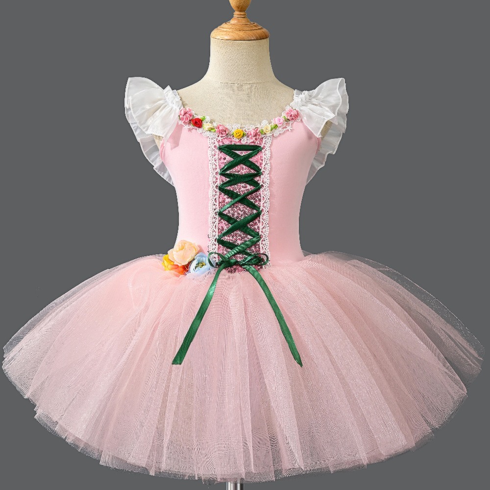子供服プリンセスステージパフォーマンス衣装子供服パーティーエレガントチュチュバレエレオタード女の子のためのドレスダンス着用