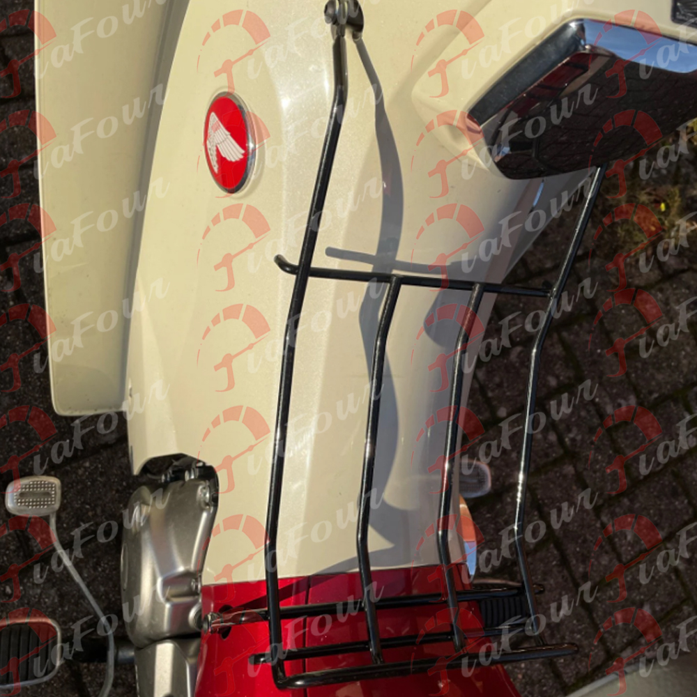 ミッド棚テールラックスーパーカブ C125 2019-2025 ミッドシート荷物ラックサポート棚トップボックスケーススーツケースキャリアボード