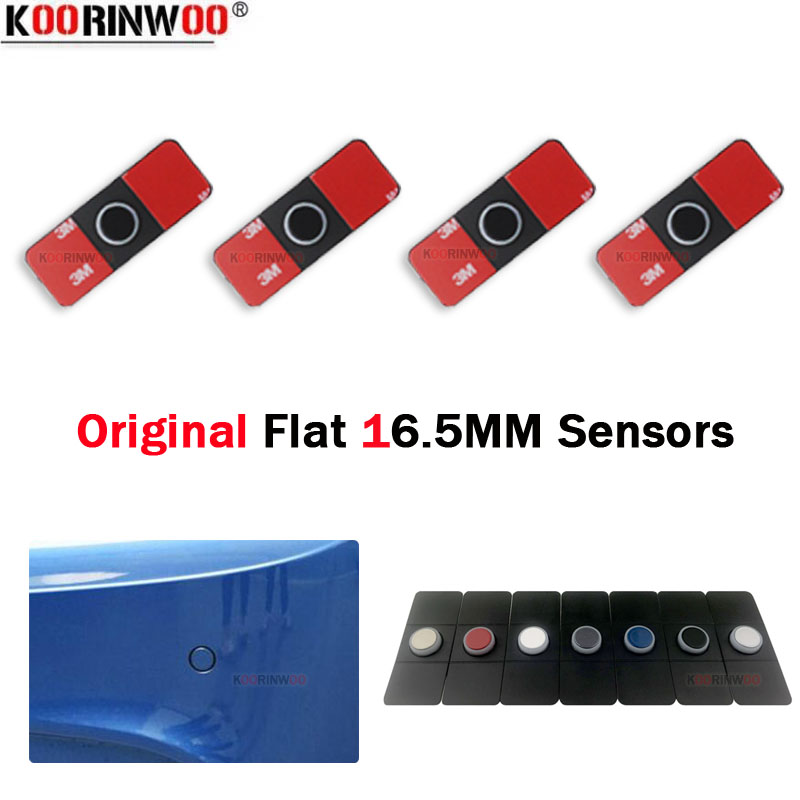 Koorinwoo オリジナル 16 ミリメートル標準車レーダーパークトロニック支援カーセンサー 4 ピース/ロットパーキングセンサーシステム逆転インダクター