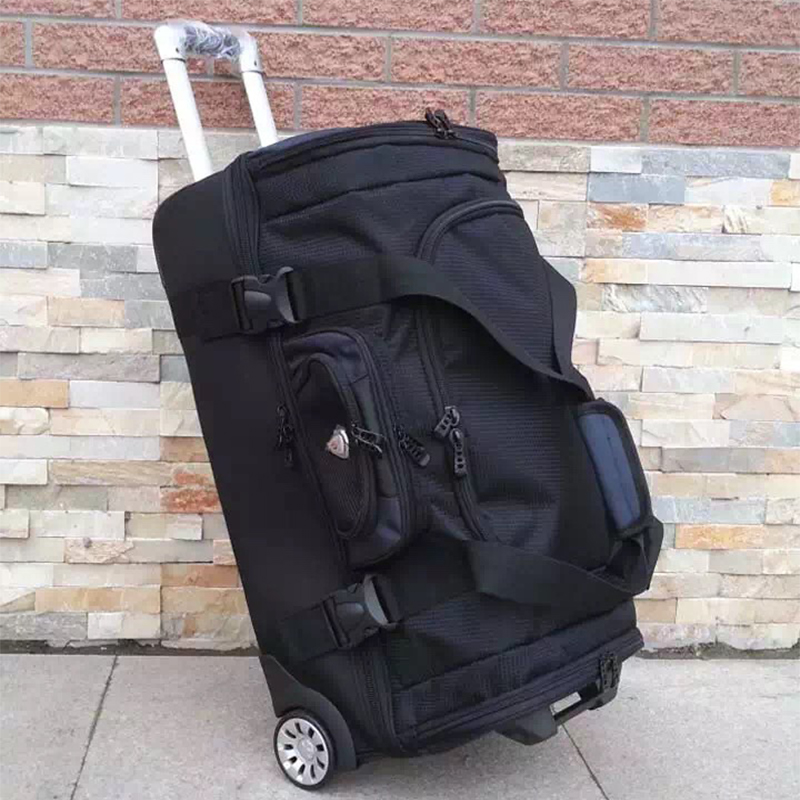 Vnelstyle 防水大容量旅行スーツケース、ローリング荷物オックスフォード布バッグ、女性トロリーケース、男性 27 "30" インチボックス