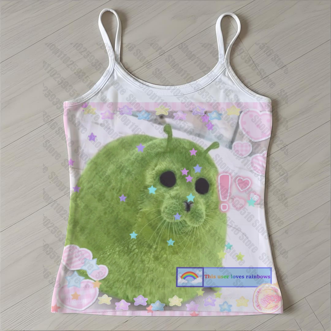 女性のためのクロップトップス女性のクロップドゴス服かわいいトップ Y2k 美的女性のブラウス女性の服くだらない Y2k 2000 年代夏