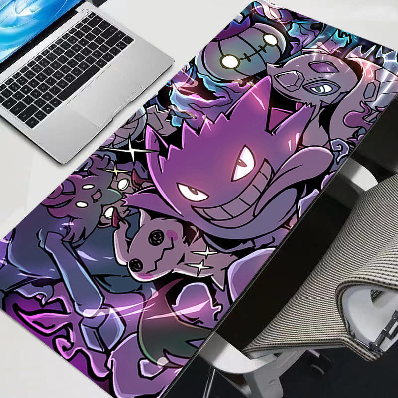 マウスパッド G-gengar コンピュータラップトップアニメキーボードマウスマット大型マウスパッドキーボードゲーマー Decoracion デスクマットマウスパッド