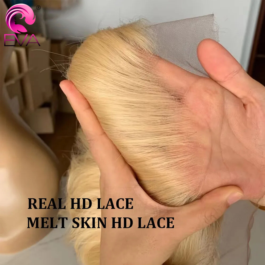 #613 Honey Blonde Colored 5x5 HD Lace Closure Brazilian Remy Straight Body Wave Human Hair 13x4 13x6 Hd Lace Frontal Closures