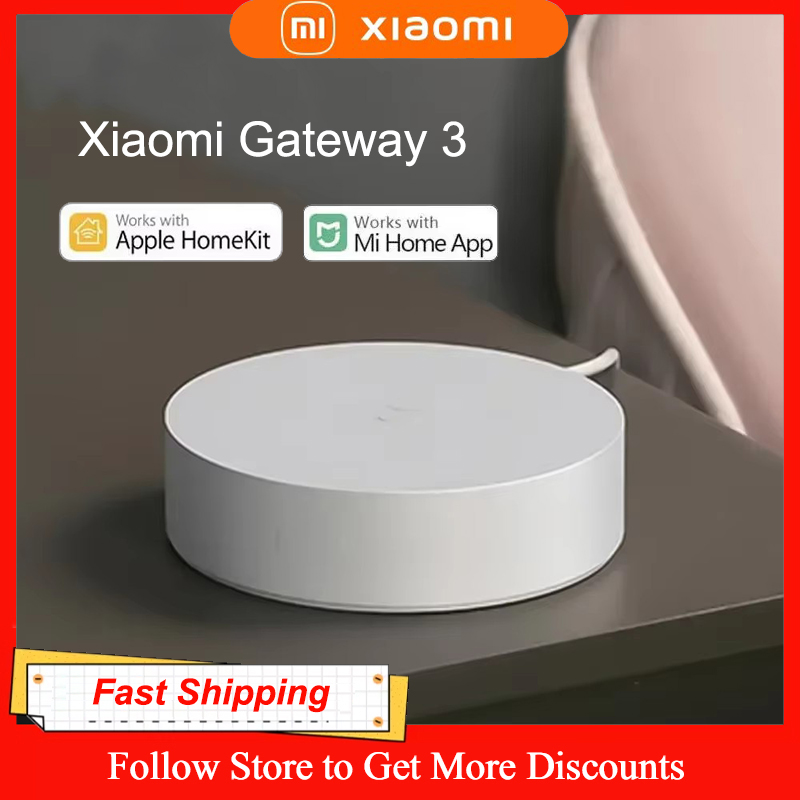 Xiaomi Mijia スマート マルチモード ゲートウェイ 3 中国バージョン音声自動リモコン ZigBee WIFI Bluetooth メッシュ ハブによって制御