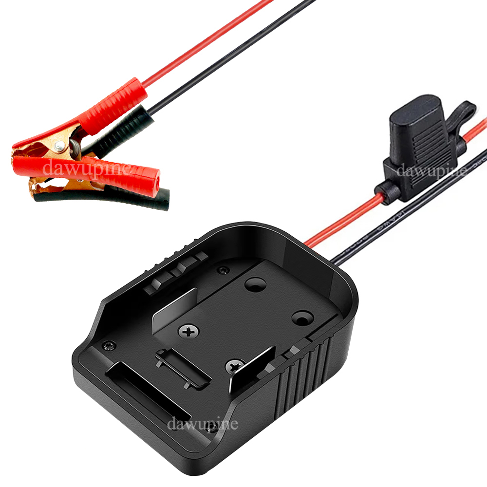 電動工具部品車の緊急電源 DIY アダプタ 30A ヒューズイグナイタジャンプスターターマキタ用ボッシュ 14.4V 18V リチウム電池