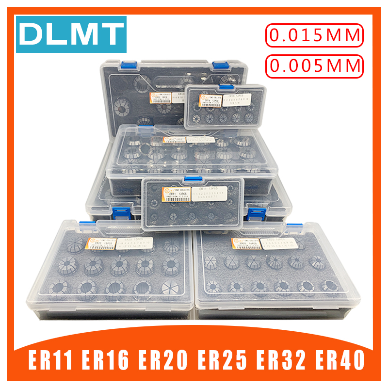 ER11 ER16 ER20 ER25 ER32 ER40 コレットチャック AA 高精度 0.005 ミリメートルスプリングコレットチャックセットスーツ CNC フライスツール Holde