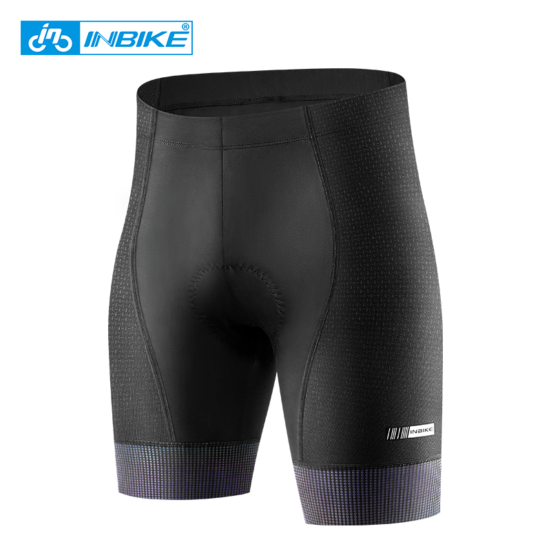 INBIKE メンズプロフェッショナルサイクリングショーツ 3D スポンジクッション衝撃 MTB 夏スキニーショーツ屋外サイクリングバイクアクセサリー