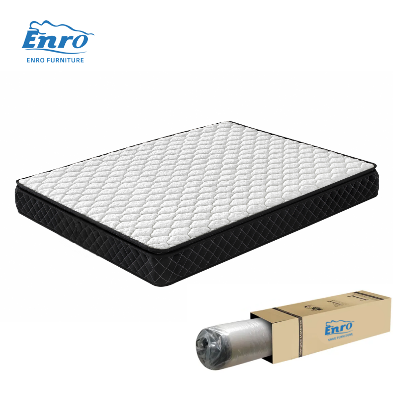 Enro 工場カスタム環境に優しいキングサイズ中型ポケットスプリングフォーム 120 × 200 センチメートルマットレスホームホテル家具真空圧縮