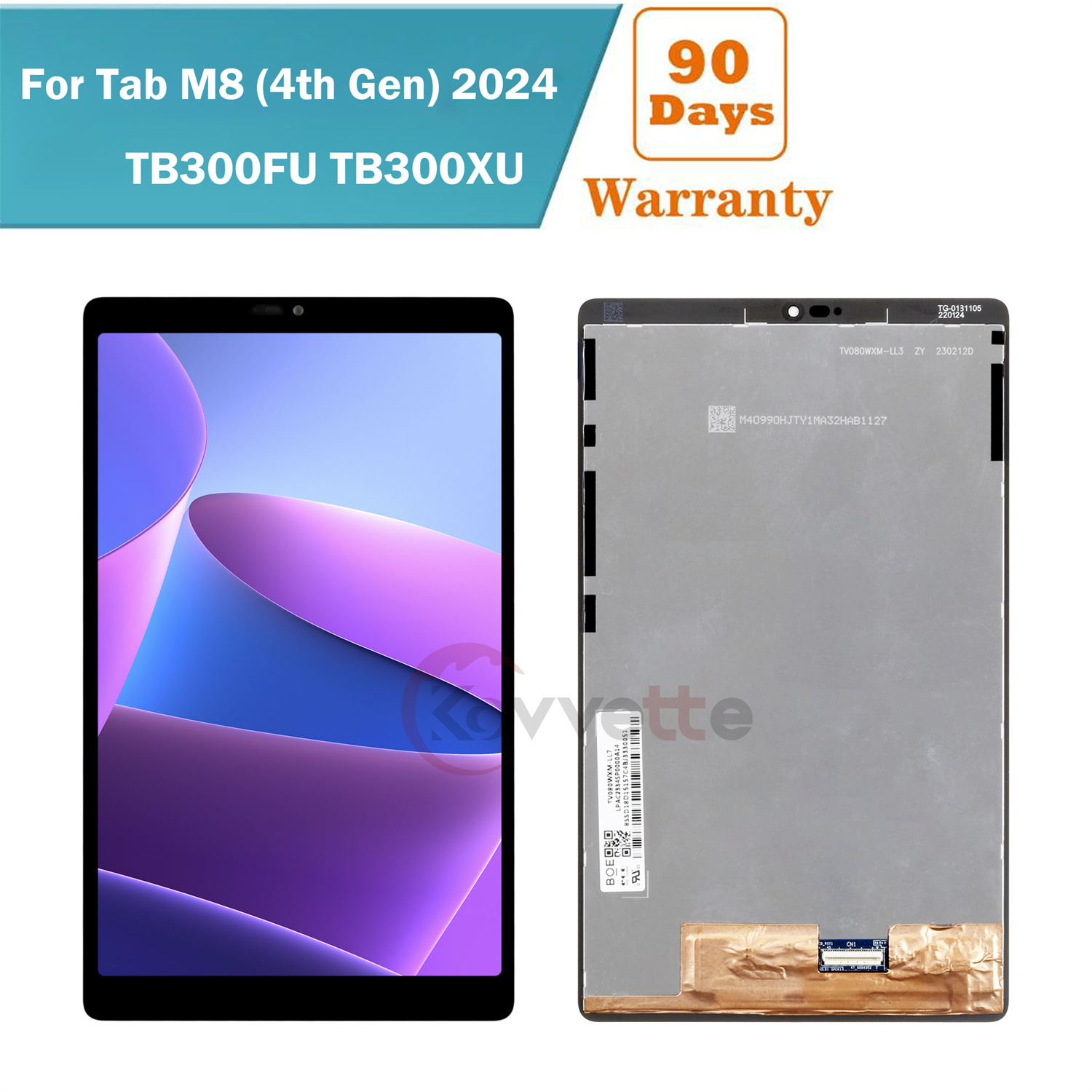 8 インチレノボタブ M8 (第 4 世代) TB301FU TB300XU TB300FU Lcd ディスプレイタッチスクリーンデジタイザ交換部品