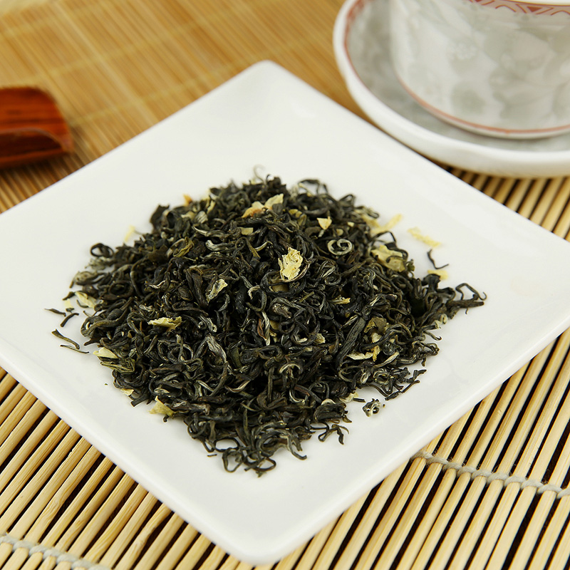 四川省特産ブルーミングジャスミン茶健康茶超強力香り青城 Piaoxue バルク ルーズリーフ 500g