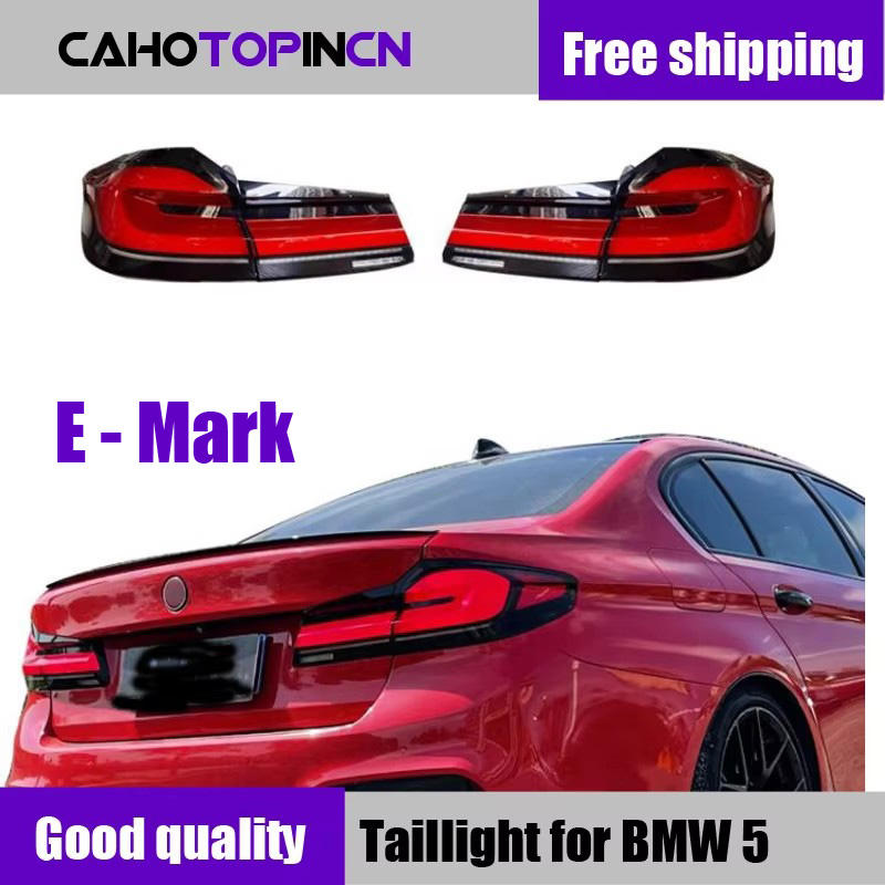Taillight Assembly for BMW 5-series G30 2017-2020 BMW F90 M5 520i 530i LED Running Light LED Turn Signal LCI Taillight