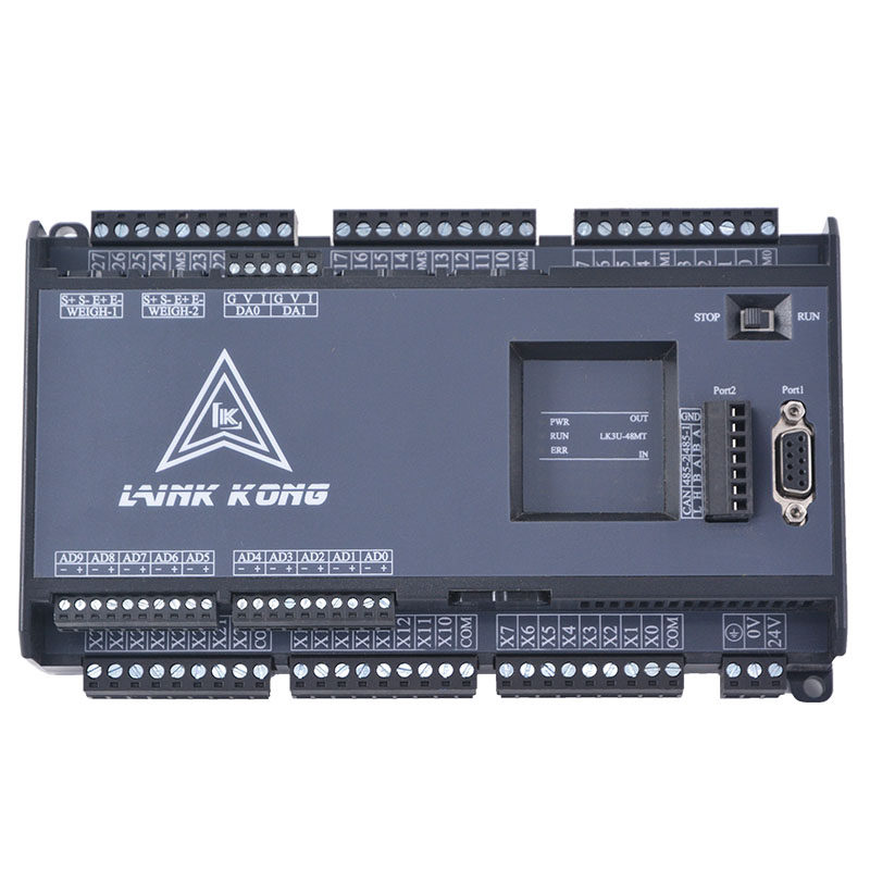 FX3U PLC LK3U-14/20/24/32/48/64/80MR/MT/MRT 10AD 2DA RS232 RS485 8 軸 PLC 産業用コントローラボード