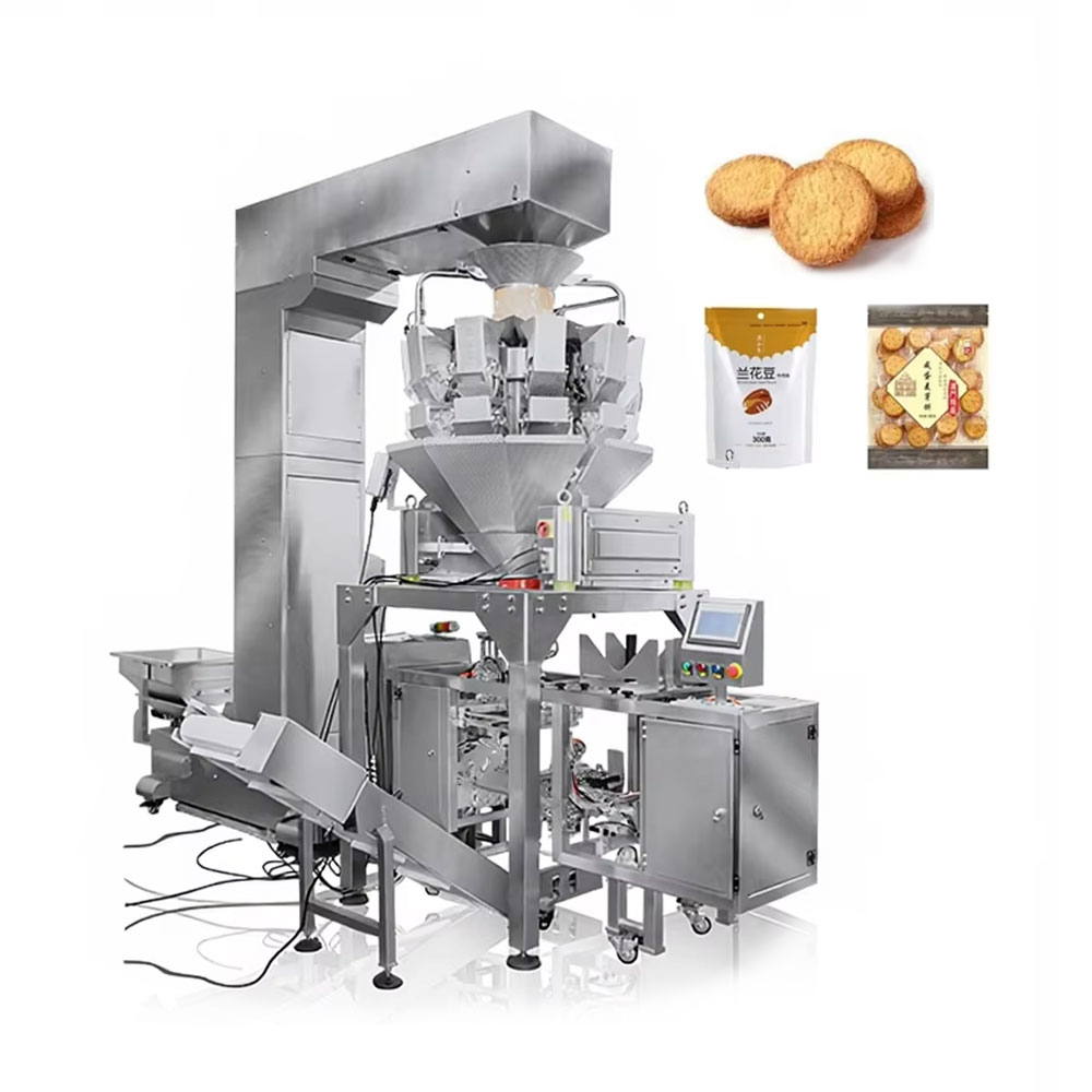 Automatic Tortillas Chips Candy Pretzels Nachos Rice Crackers Puffed Snack Premade Bag Packaging Machine Doypack Packing Machine