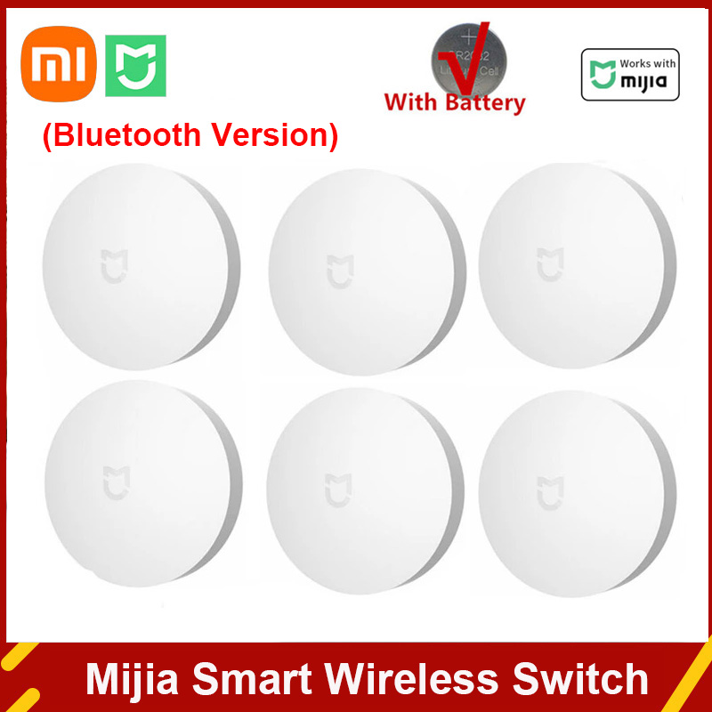 100% オリジナル Xiaomi Mijia スマートワイヤレス Bluetooth スイッチスマートホームデバイスハウスコントロールセンターインテリジェント Mijia アプリ