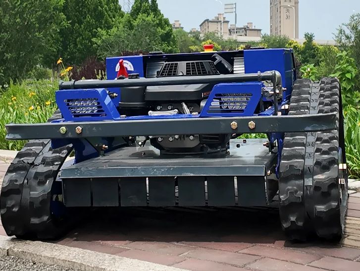 カスタマイズされた自走式クローラーディーゼル芝刈り機自動ロボット草刈り機農業産業