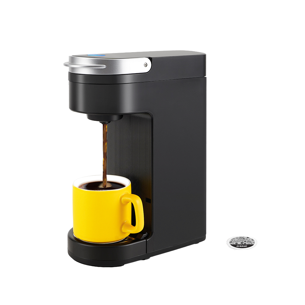 ホット販売アメリカンスタイル Kcup カプセル業務用全自動温度制御電動ミニコーヒーメーカー