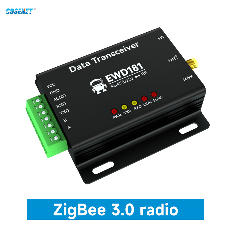 Zigbee3.0 RS485 RS232 モデム CDSENET EWD181-Z20(232/485) アドホック ネットワーク コーディネーター ルーター セルフ ネットワーキング プログラム 低電力
