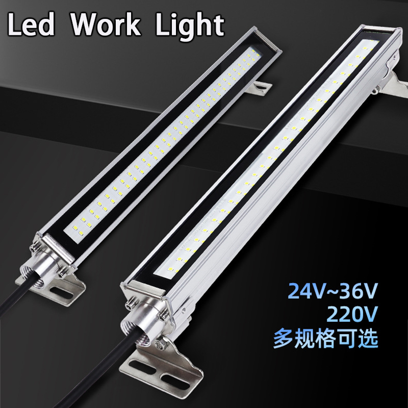 最新の 24 V/220 V Led 工作機械ワークライト防水耐油防爆ランプ CNC 旋盤照明ランプアルミ合金ホット