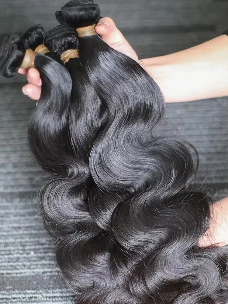 30 32 インチバージンボディウェーブバンドル生人毛ブラジルレミー天然水波織りバンドル未処理ヘアエクステンション