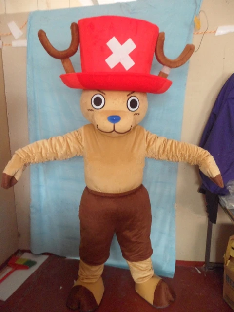 クリスマスチョッパーマスコット衣装ホット漫画のキャラクタートニーチョッパーマスコットファンシードレスカスタムコスプレテーママスコットカーニバル