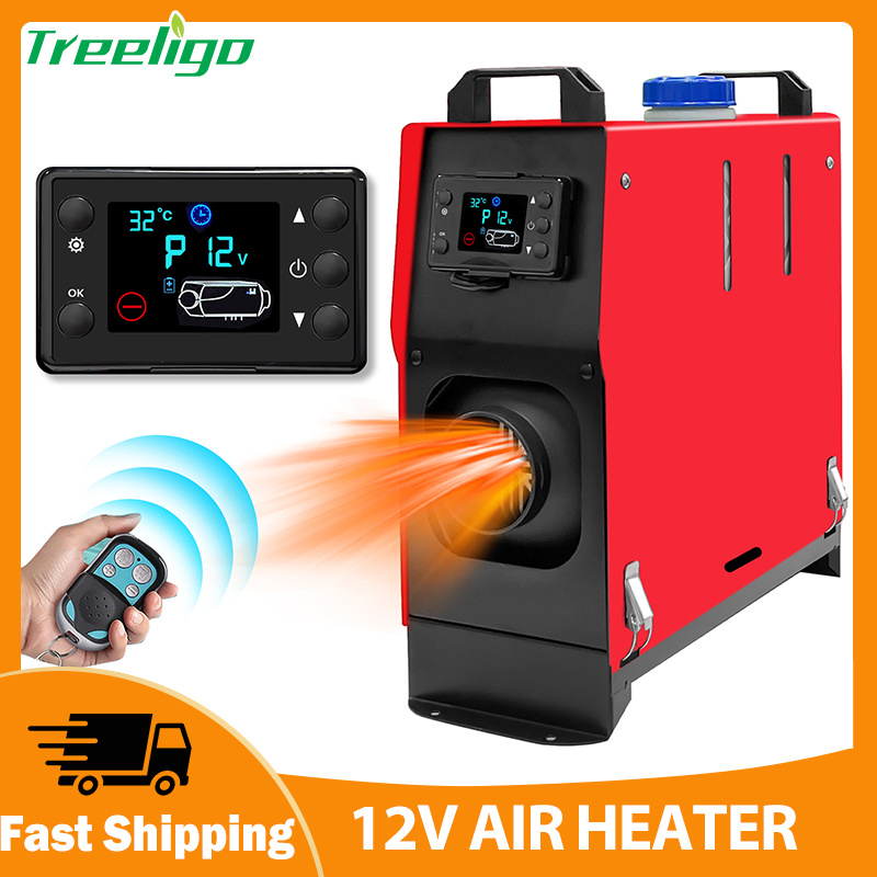 Treeligo 12V ディーゼルエアヒーター 5KW ポータブルディーゼルヒーターパーキングヒーター