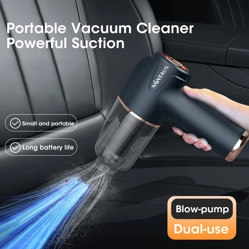 高吸引電気掃除機ワイヤレスポータブル 3-in-1 家庭用車多機能