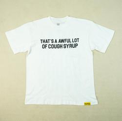 それはひどい咳止めシロップ T シャツ男性用特大ストリート紳士服 T シャツ最高品質の綿 100%