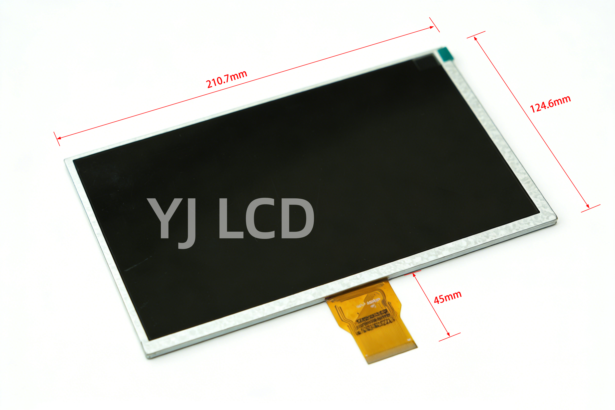 新しい 9 "IPS 液晶ディスプレイ 1024*600 450/600cd 高輝度 50 ピン TTL RGB SH090JGI50 SH090JGI60 ワイドビュー屋外スクリーン