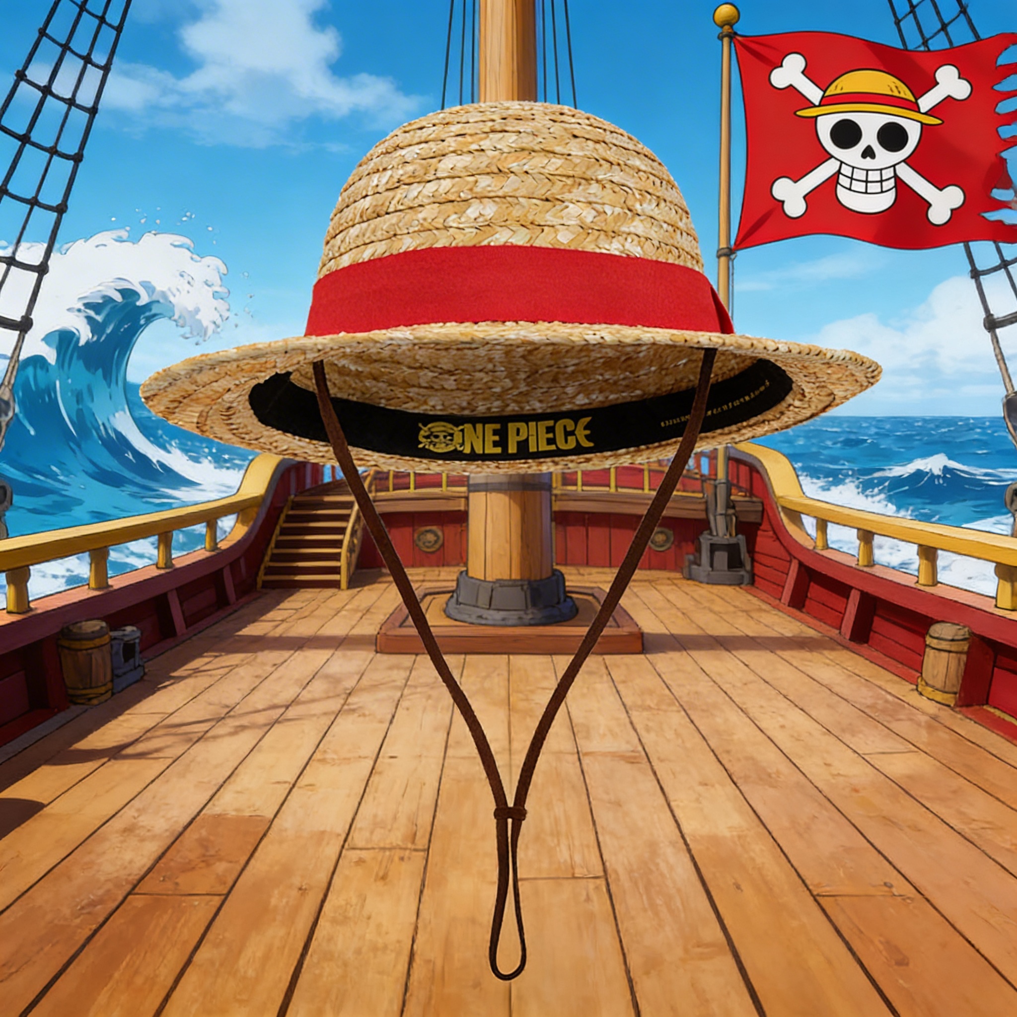 ワンピース公式ライセンス麦わらルフィグッズギフト大人のためのアニメ家の装飾コスプレアクセサリー 1 PC
