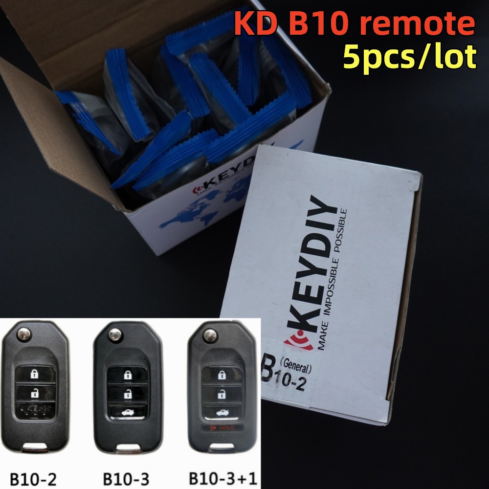 5 個 Keydiy KD B10 ユニバーサルリモートキー 3/4 ボタン B シリーズ車のリモートキー KD900 KD900 KD-X2 URG200 ミニ