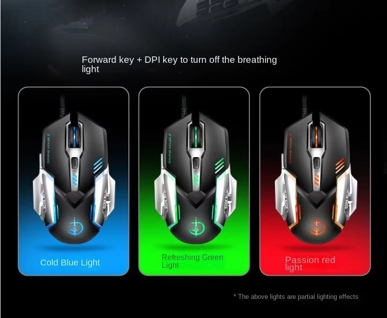 ホット販売 OEM104 キー有線高 DPI RGB 緑軸キーボードとマウスのセット