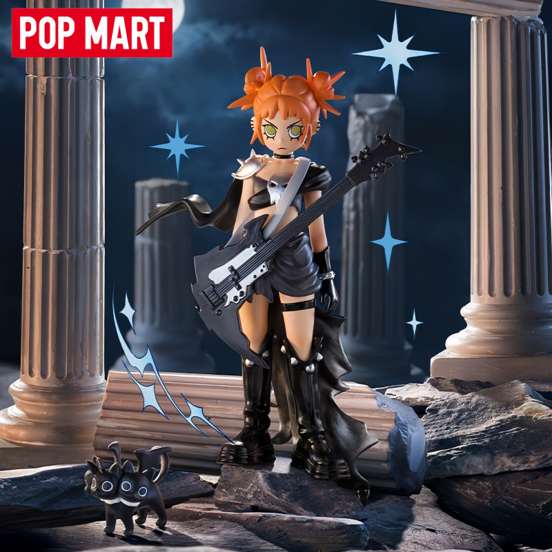 2026 オリジナルポップマートピーチライオットパワーコードシリーズブラインドボックスグッズ置物推測バッグ装飾玩具コレクターギフト
