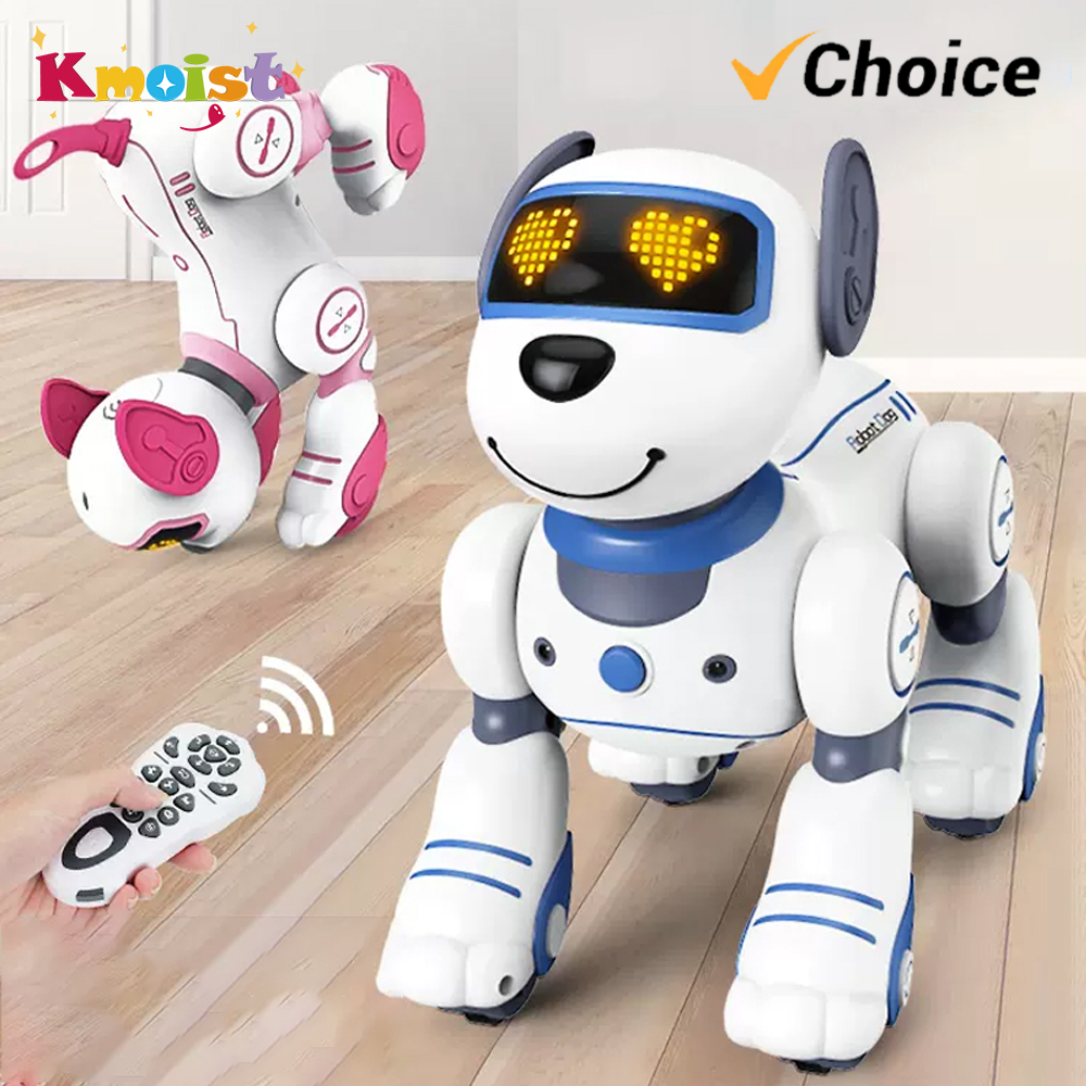 ロボット犬スタントウォーキングダンス電動ペット犬リモコン魔法のペット犬のおもちゃインテリジェントタッチリモコン子供のおもちゃ