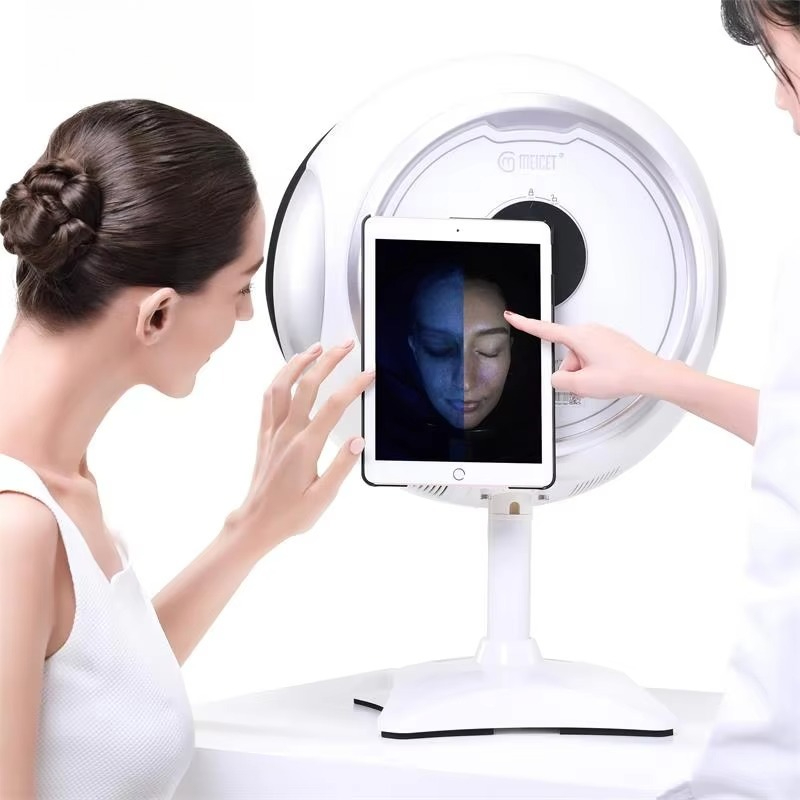 Portable 3D Beauty Face Skin Analyzer Equip Analysis Facial Care Skin Analyzer Salon Machines Skin Test Device