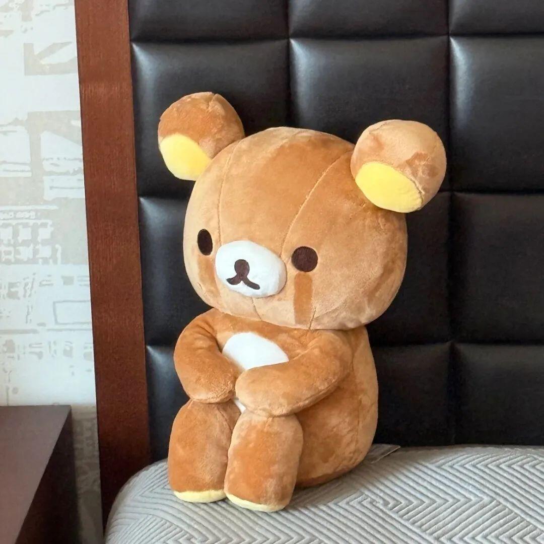 リラックマぬいぐるみコレクションテディベア Peluche 素敵なアニメクマぬいぐるみかわいい部屋の装飾ソフト誕生日クリスマスギフト