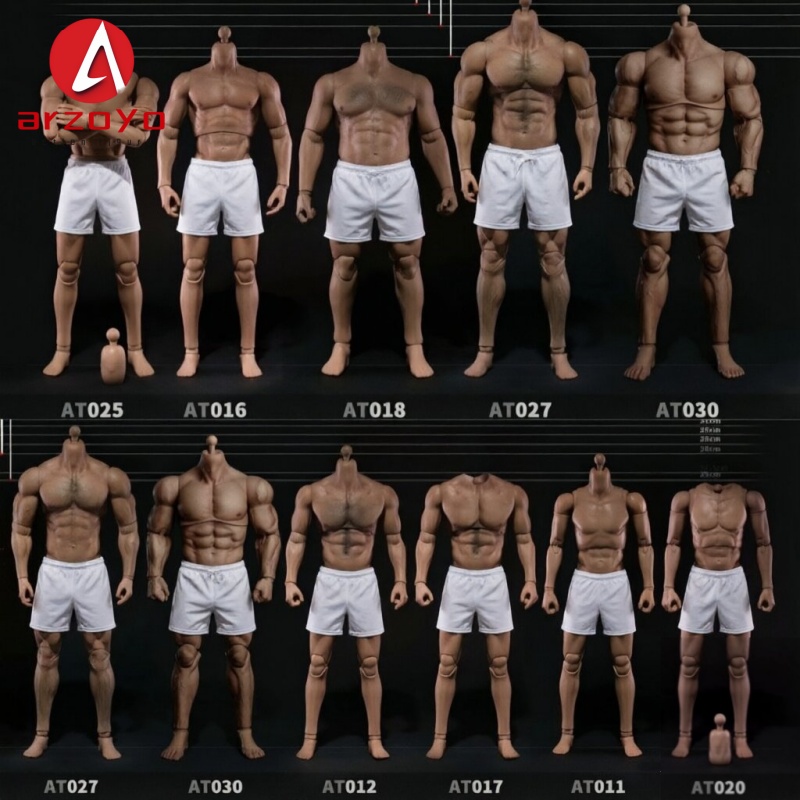 WorldBox AT011 AT012 AT016 AT017 AT018 AT025 AT027 AT030 AT032 Muscular 1/6 Super Flexible Male Joint Body Action Figure Body