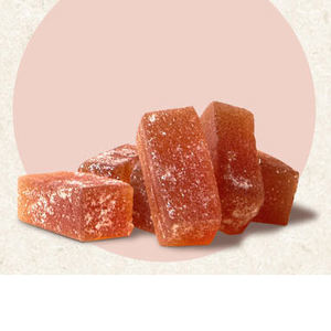 [Goyu] Red Ginseng Jelly—Korean Gummy Snacks, 500g, Low-Fat, Crispy Texture, Individually Packaged, Healthy Snacks, Korean Brand