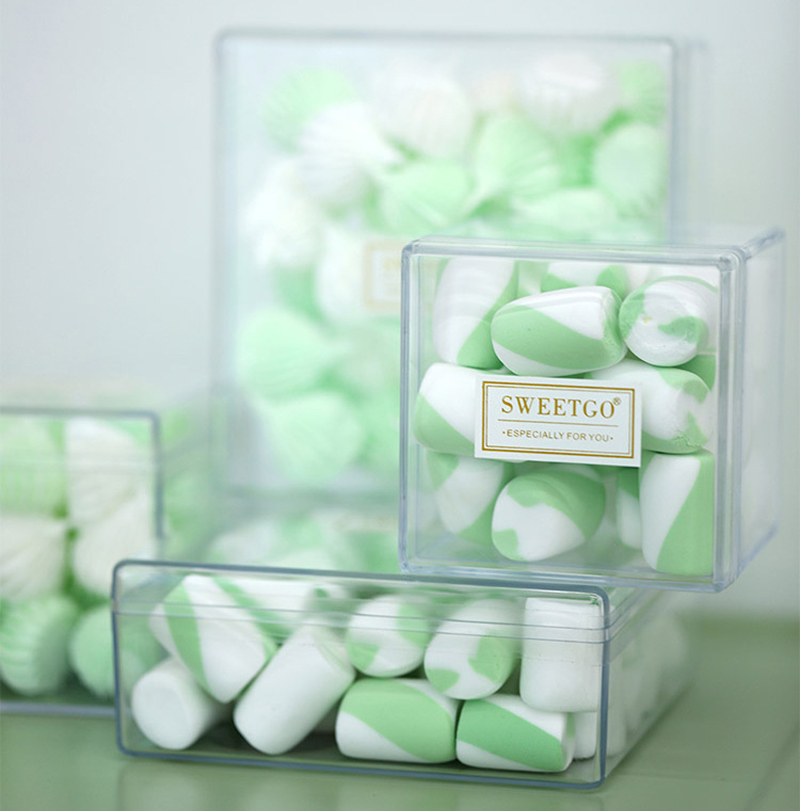 1 ボックスシミュレーション綿菓子かわいいフェイクデザート装飾品キャンディモデル結婚式/クリスマステーブルデザート装飾フェスティバルパーティー用品