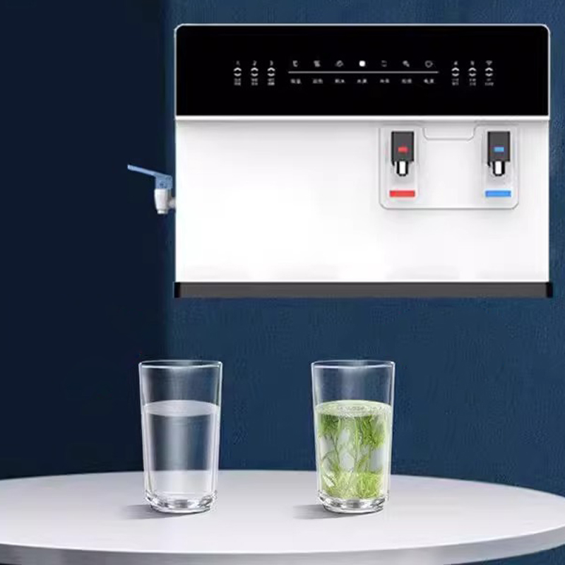 新しい 220V 浄水器とヒーターのコンボ: 水道水 RO 濾過を備えた壁掛け家庭用飲料水ディスペンサー