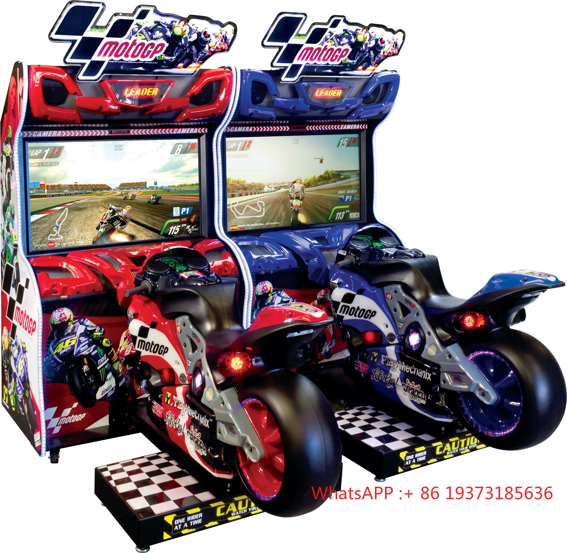 コイン式 3D ビデオ アーケード MotoGP バイク レーシング カー シミュレーター ゲーム機販売用