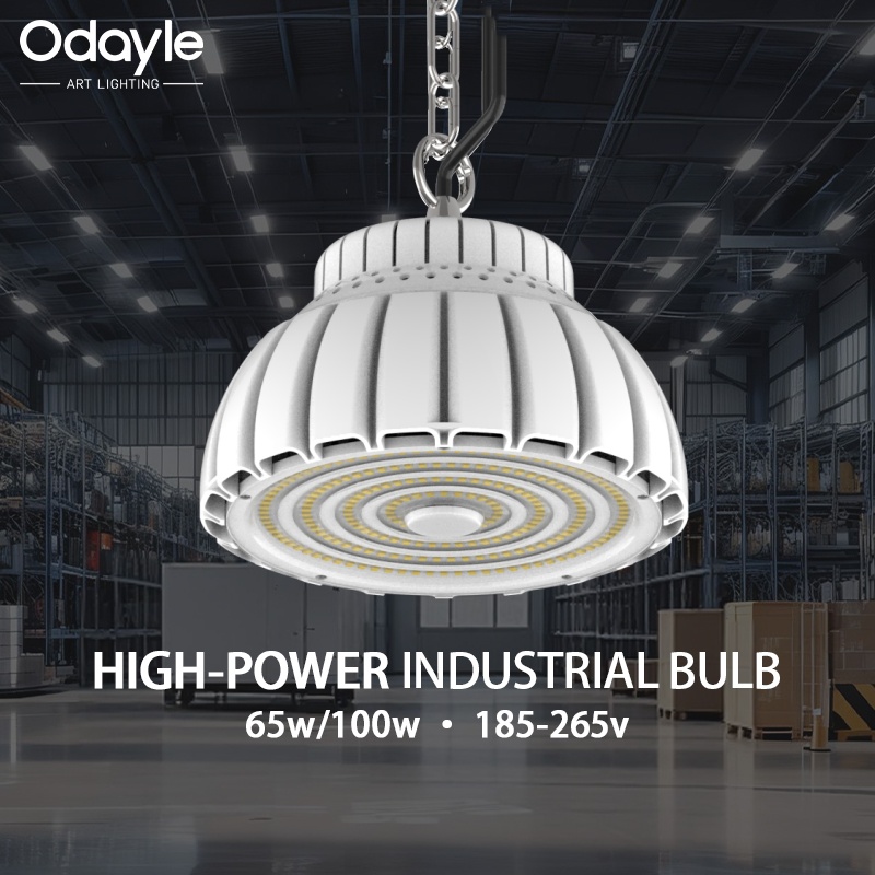新しい LED 工業用ライト高ベイライトチェーンハング高輝度省エネ電球工場倉庫ワークショップ屋根裏照明
