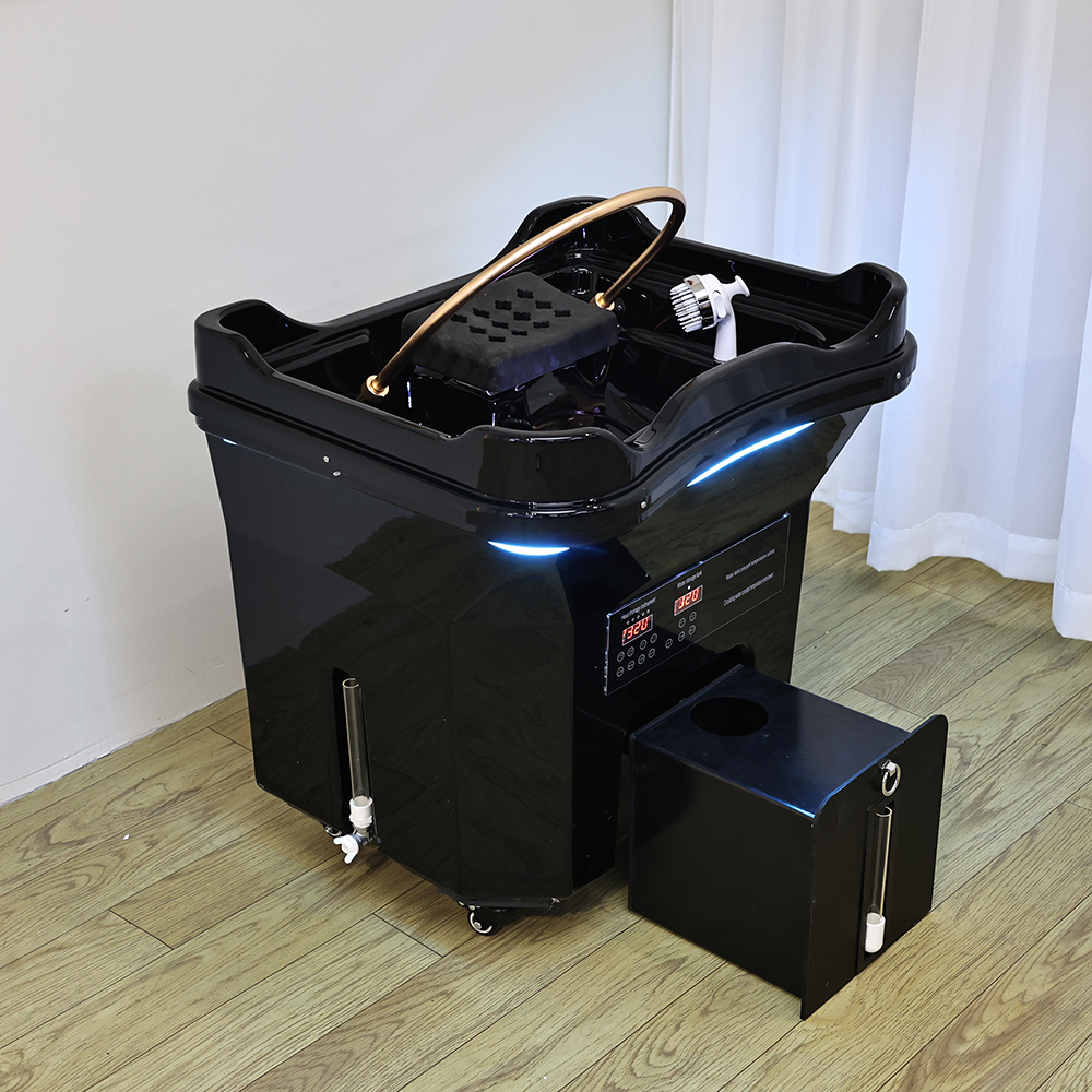 Head SPA シャンプー台、60L 貯水タンクと水循環、加熱、接続可能なマッサージベッド、2 ～ 10 日以内の配達