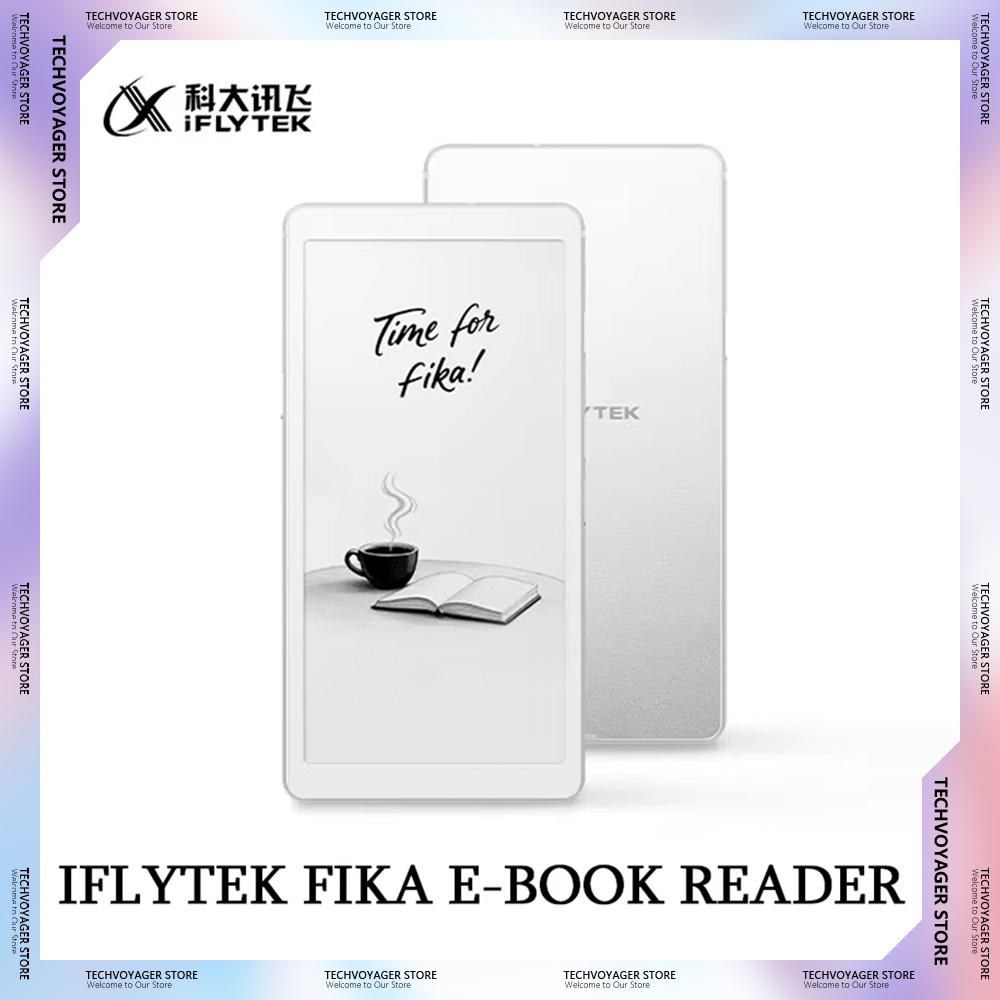 Iflytek Fika 電子書籍リーダー E インク画面 6.13 インチ 300ppi 電子リーダー Android 15.0 6 ギガバイト 128 ギガバイト 824*1648 140 グラム AI アシスタントギフト用