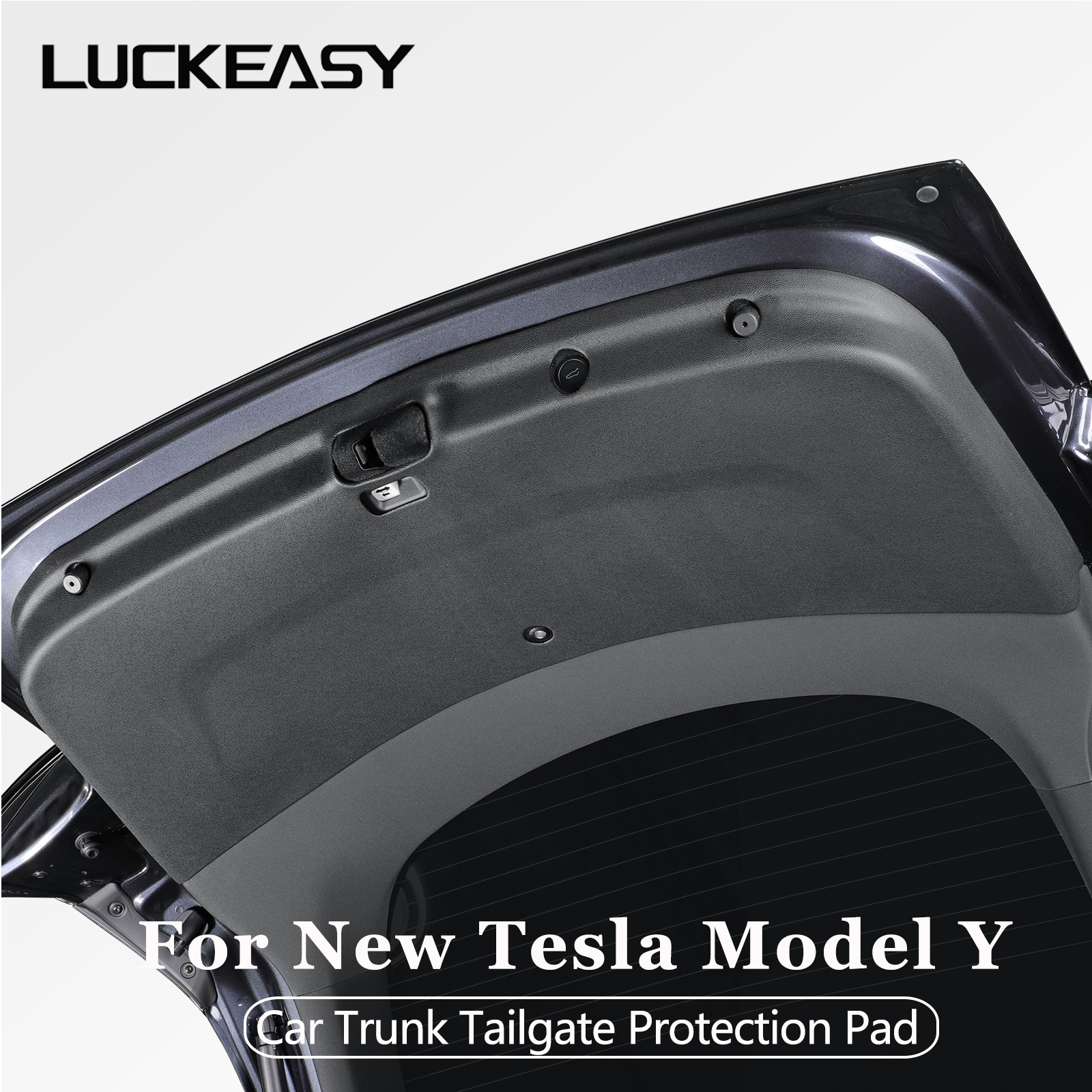テスラモデル Y ジュニパー/発売 2025 2026 車のトランクテールゲート保護パッドトランク TPE 汚れ防止保護パッドアクセサリー